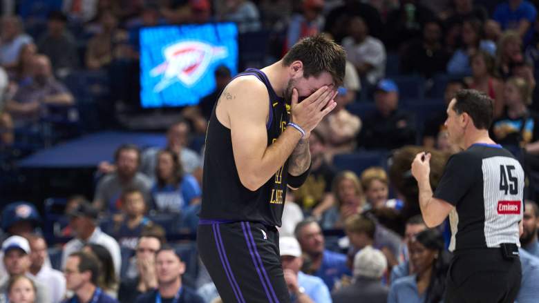 Luka Doncic injury update, Luka Doncic end-of-season awards, Luka Doncic MVP odds, Los Angeles Lakers vs. Oklahoma City Thunder game