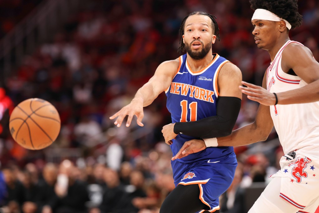Jalen Brunson’s career-best assist rate right on time for Knicks playoff push – New York Daily News