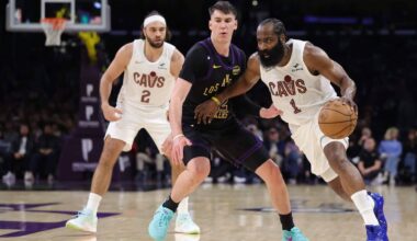 James Harden pays tribute to Nipsey Hussle in return to Los Angeles