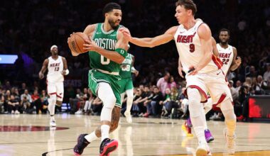 Jayson Tatum’s triple-double, Jaylen Brown’s 43-point night continue Celtics’ late surge