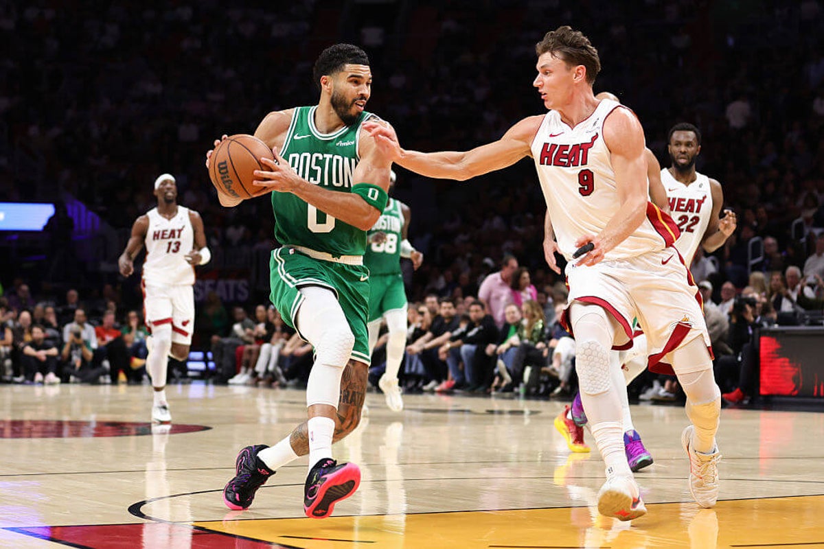 Jayson Tatum’s triple-double, Jaylen Brown’s 43-point night continue Celtics’ late surge