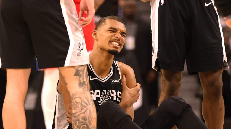 Victor Wembanyama injury update MVP end-of-season awards, San Antonio Spurs injury report, Stephon Castle injury