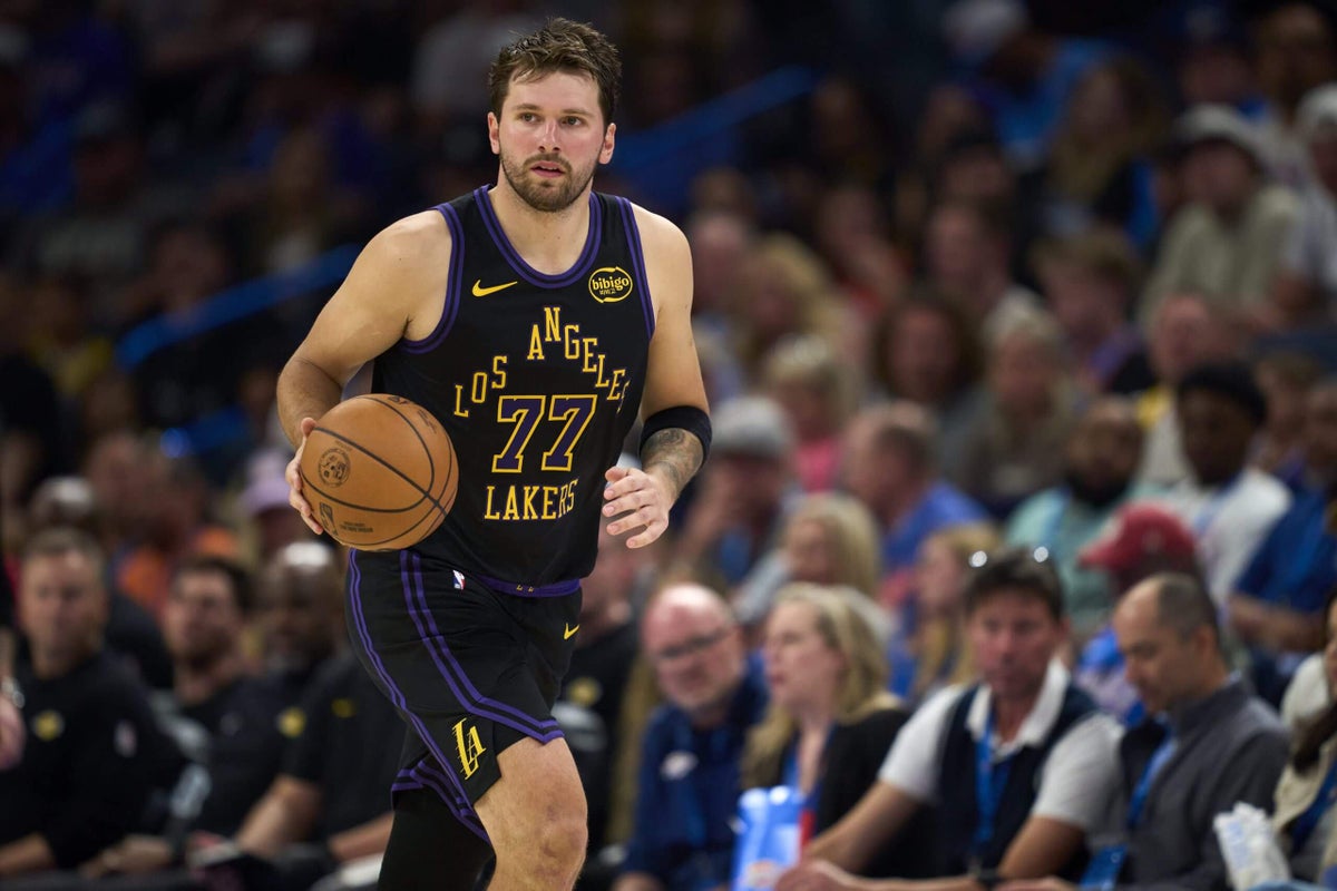 Luka Dončić to rejoin Lakers before Rockets series, though Game 1 status is unclear
