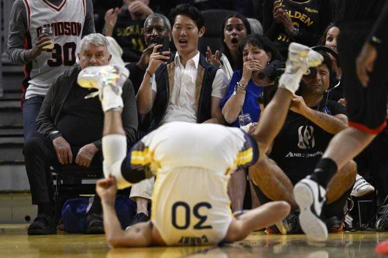 Stephen Curry goes to the floor as NBA admits two missed calls down the stretch