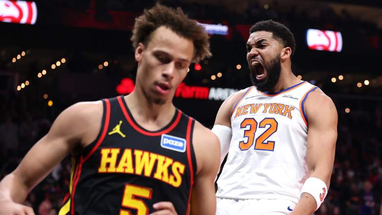 Karl Anthony Towns vs Hawks