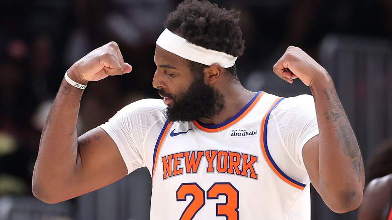 Mitchell Robinson #23 of the New York Knicks