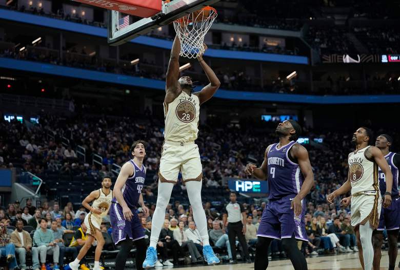 Charles Bassey Warriors, Golden State Warriors roster, Warriors playoffs, Warriors vs Clippers, Warriors Play-In Tournament, Warriors injury report, Warriors injuries, Steph Curry Warriors