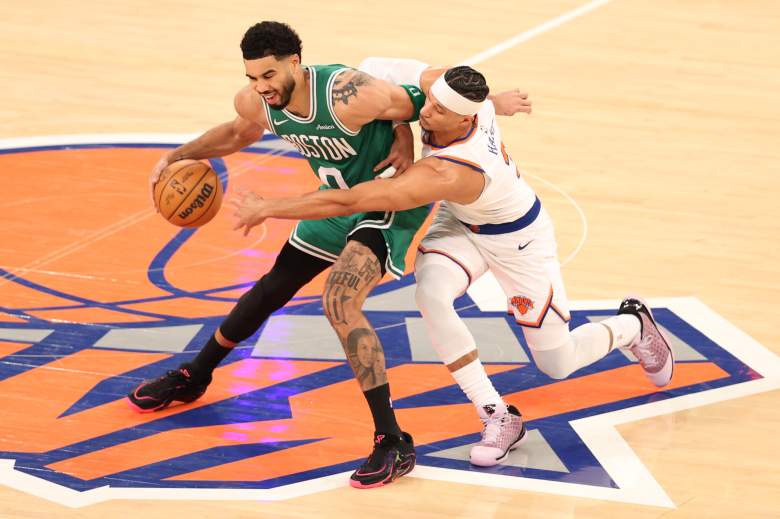 Boston Celtics Jayson Tatum v New York Knicks