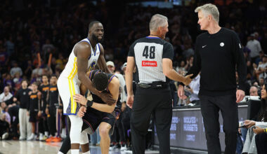 Draymond Green-Devin Booker altercation...