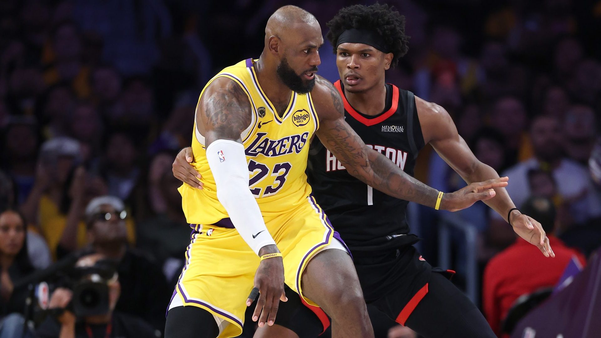 Lakers vs. Rockets, LeBron James, NBA playoffs