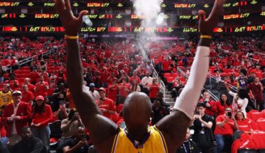 LeBron James said not tonight — Lakers take Game 3 over Rockets in overtime