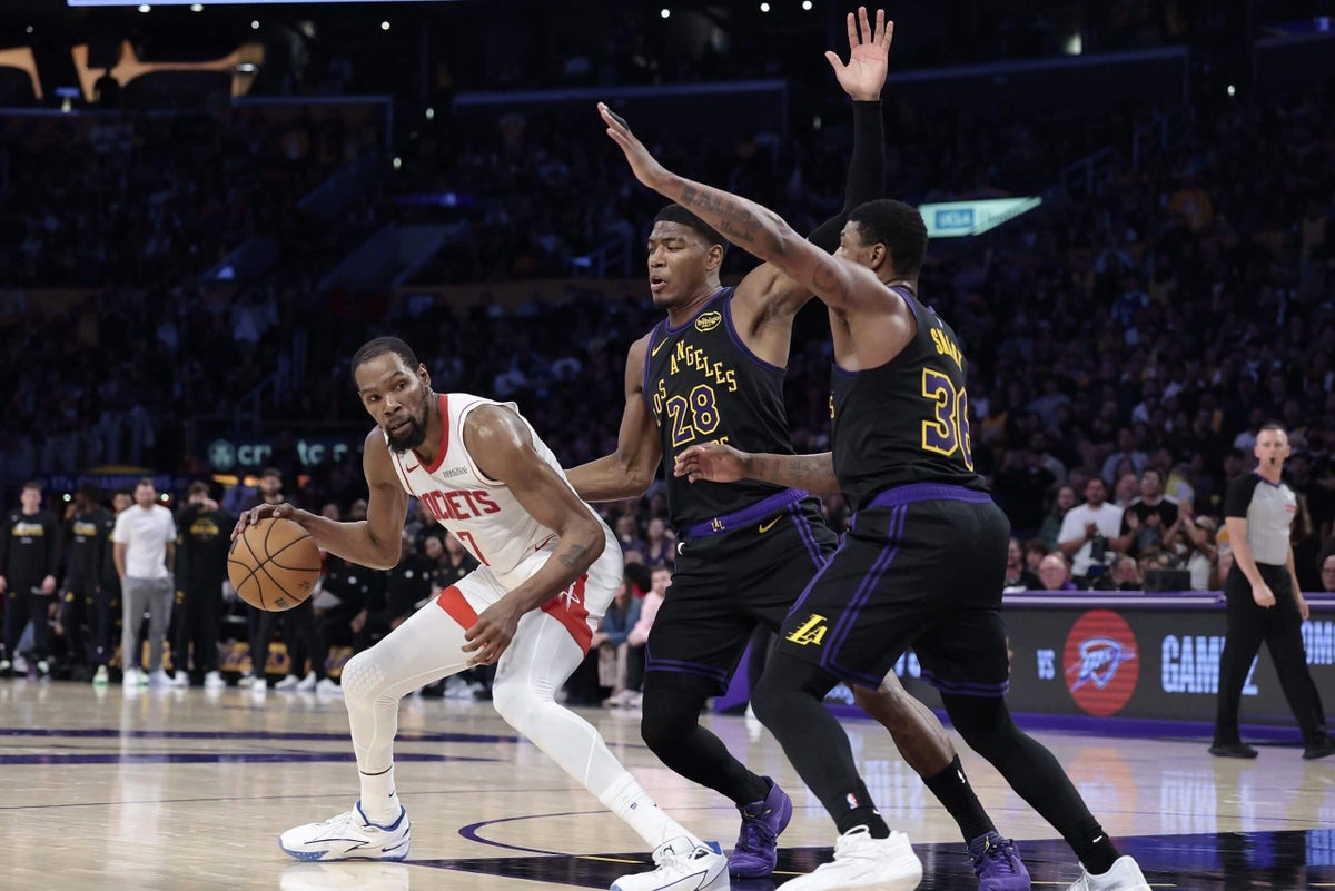 The Lakers were challenged defensively by Kevin Durant. They haven’t blinked