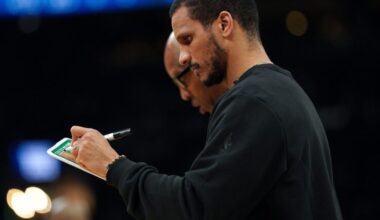 How Joe Mazzulla reacted to becoming Coach of the Year finalist