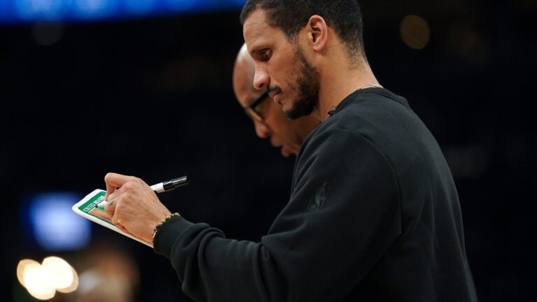 How Joe Mazzulla reacted to becoming Coach of the Year finalist