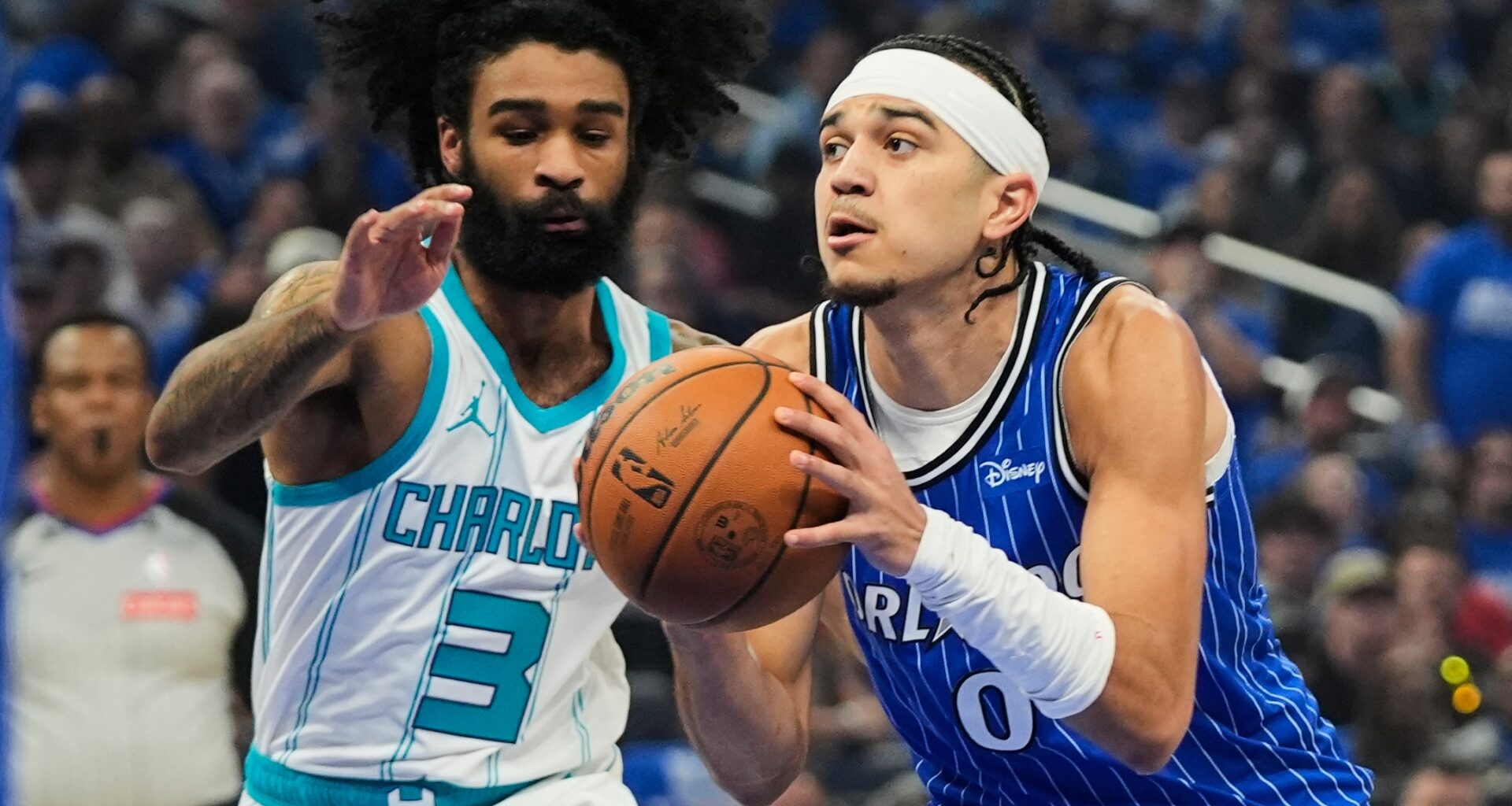 Magic rout Hornets 121-90 in play-in game, advance to face Pistons in 1st round of playoffs