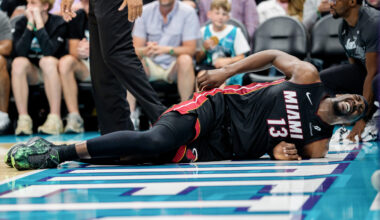 Bam Adebayo reveals that LaMelo Ball didn’t apologize about tripping incident