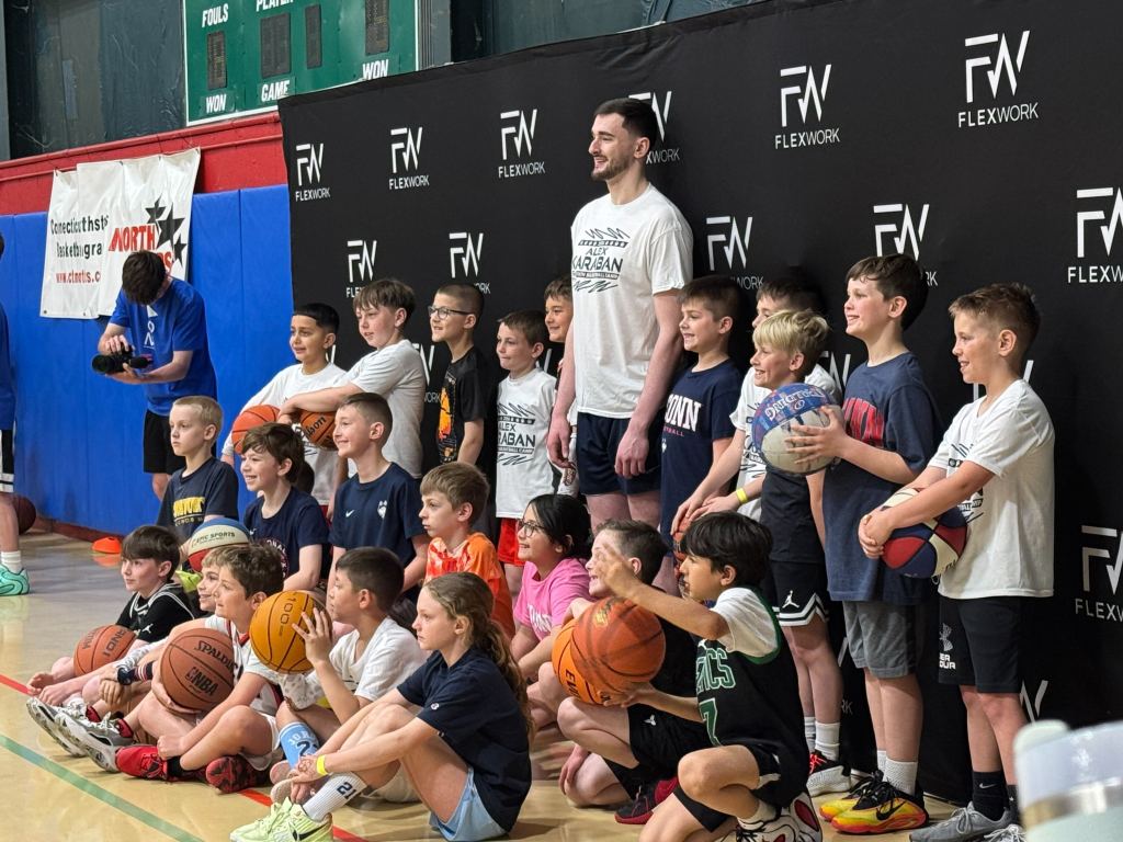 UConn's Alex Karaban returns to host camp in CT amidst NBA Draft prep