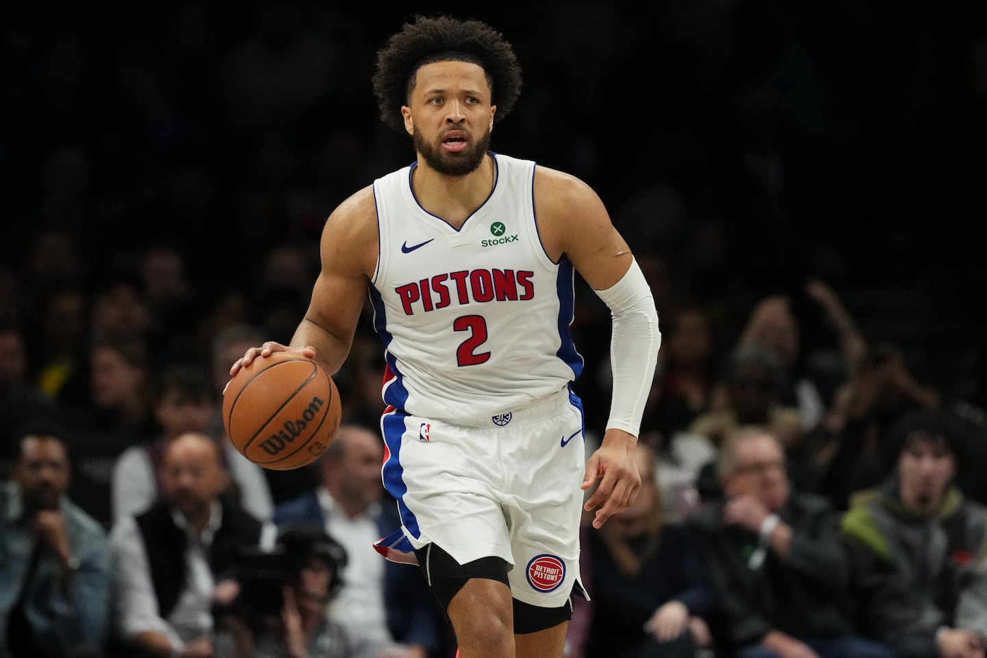 The Pistons' Cade Cunningham returned to the lineup after missing 11 games with a collapsed lung.