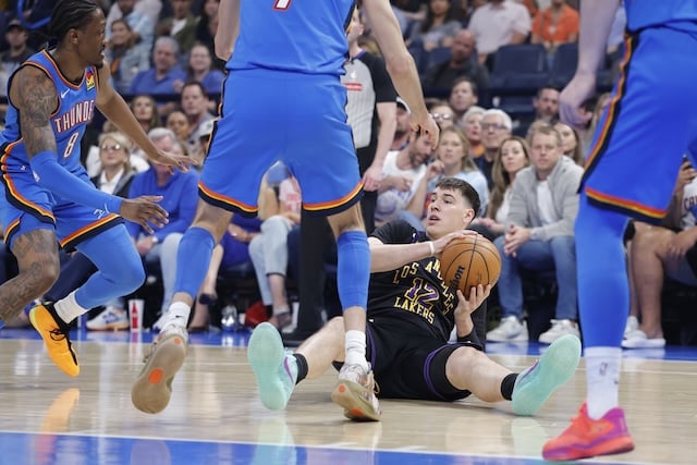 Jake LaRavia's message to Lakers after crushing loss