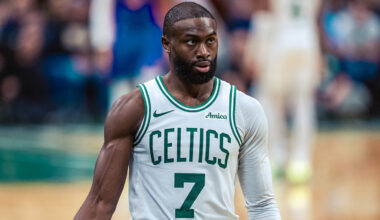 Jaylen Brown discusses left hand narrative, playmaking prowess and more – NBC Sports Boston
