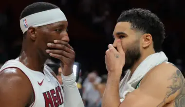 Heat Superstar Trolls Jayson Tatum After Historic Triple-Double image