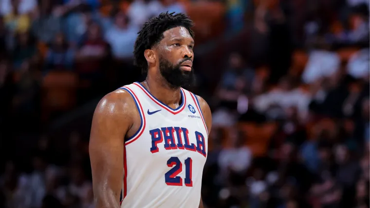 Joel Embiid calls out Daryl Morey after being held out of game vs. Wizards image
