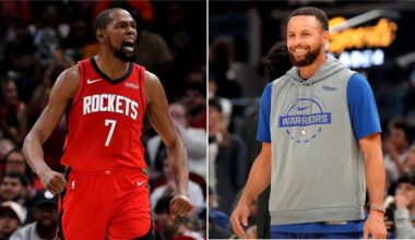 Stephen Curry, Kevin Durant Share Honest Reaction To Facing Each Other At Rockets-Warriors GameStephen Curry, Kevin Durant Share Honest Reaction To Facing Each Other At Rockets-Warriors Game