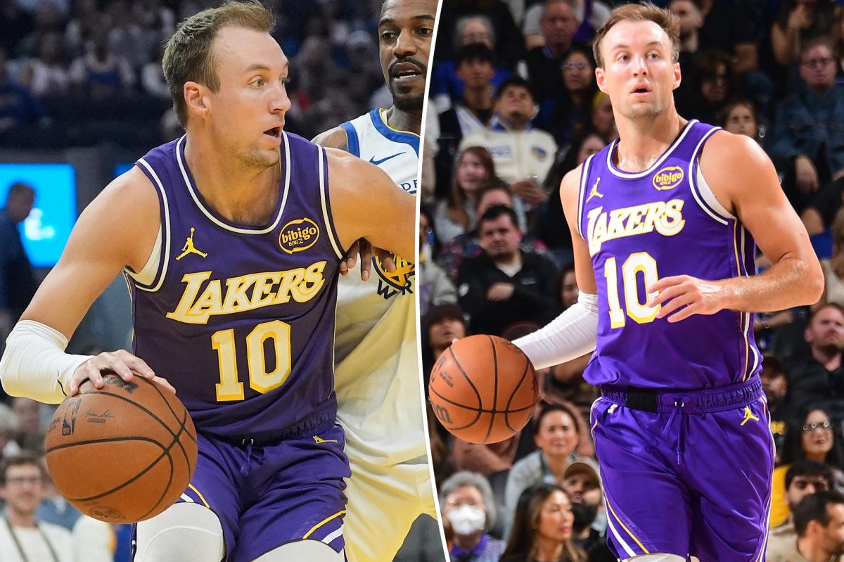Lakers’ Luke Kennard thriving in new role ahead of NBA playoffs