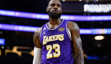LeBron James removed from Lakers injury report vs. Warriors image