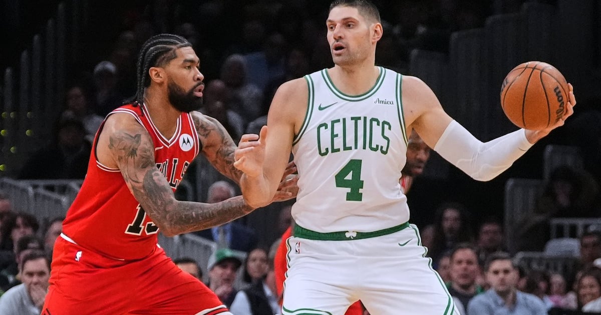 Boston Celtics' Nikola Vucevic (finger) upgraded for Toronto Raptors game