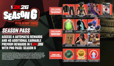 NBA 2K26 is launching Season 6 this Friday!