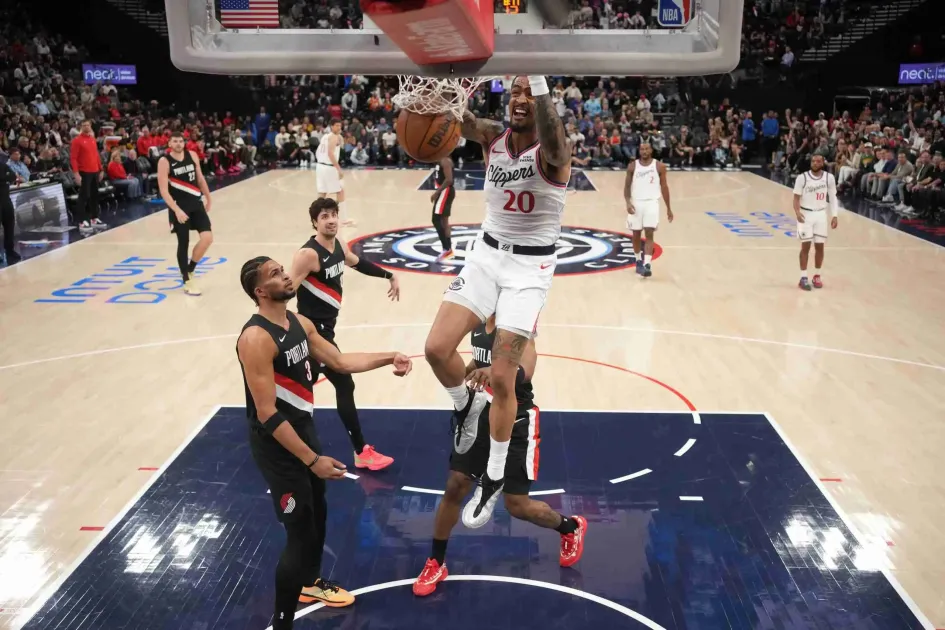 NBA: Portland Trail Blazers at Los Angeles Clippers