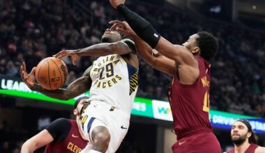 Donovan Mitchell scores 38 points, playoff-bound Cavaliers beat Pacers 117-108