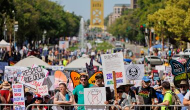 ‘No Kings’ protest occurs at Sacramento Capitol – The Express