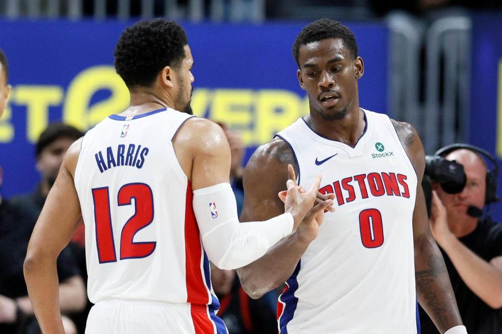 Pistons beat 76ers to clinch top seed in the Eastern Conference
