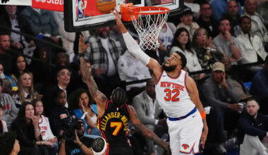 Brunson and Towns lead the Knicks past the Hawks 113-102 in Game 1 of their series