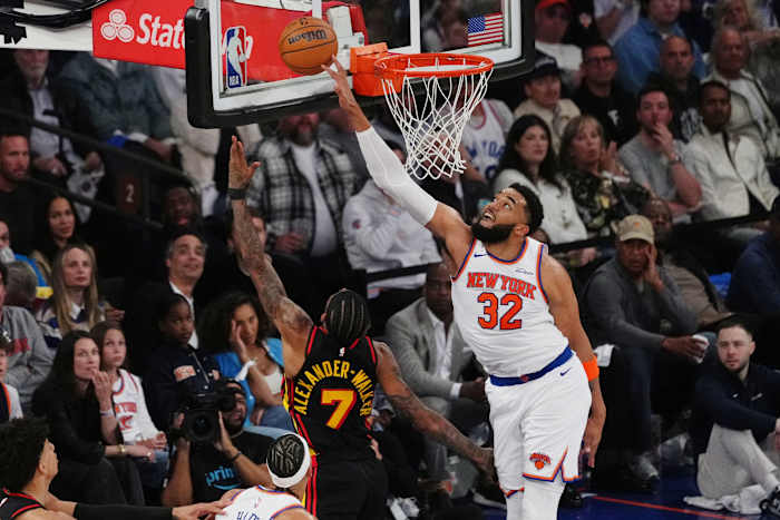 Brunson and Towns lead the Knicks past the Hawks 113-102 in Game 1 of their series