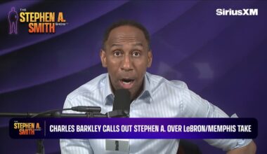 Stephen A. Smith urges Charles Barkley to 'do better'