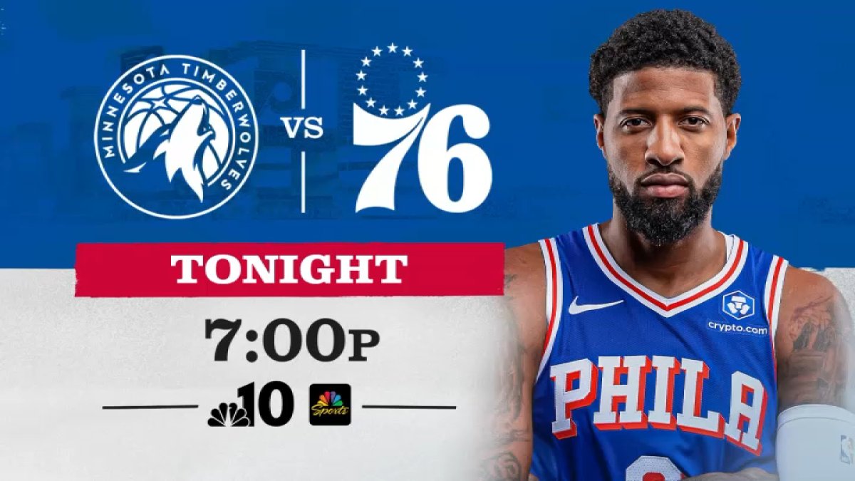 How to watch Sixers vs. Timberwolves on NBC10, Peacock – NBC10 Philadelphia
