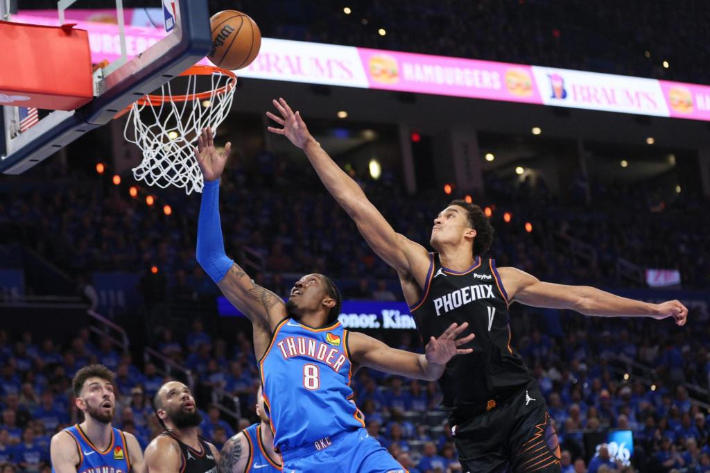 NBA playoffs: Gilgeous-Alexander scores 25 points as Thunder trounce Suns 119-84 in Game 1 – The Press Democrat