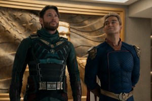 Jensen Ackles (Soldier Boy), Antony Starr (Homelander)