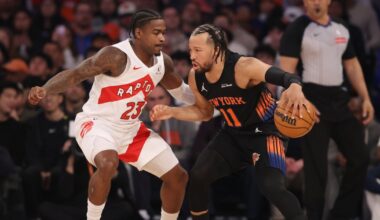 Knicks beat Raptors for 13th straight time and wrap up No. 3 seed in the Eastern Conference