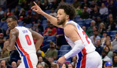 Pistons predicted to make blockbuster trade for $150 million two-time Finals MVP to create Big Three with Cade Cunningham, Jalen Duren image