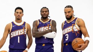 Phoenix SunsDillon Brooks Devin Booker Jalen Green NBA Phoenix Suns Golden State WARRIORS