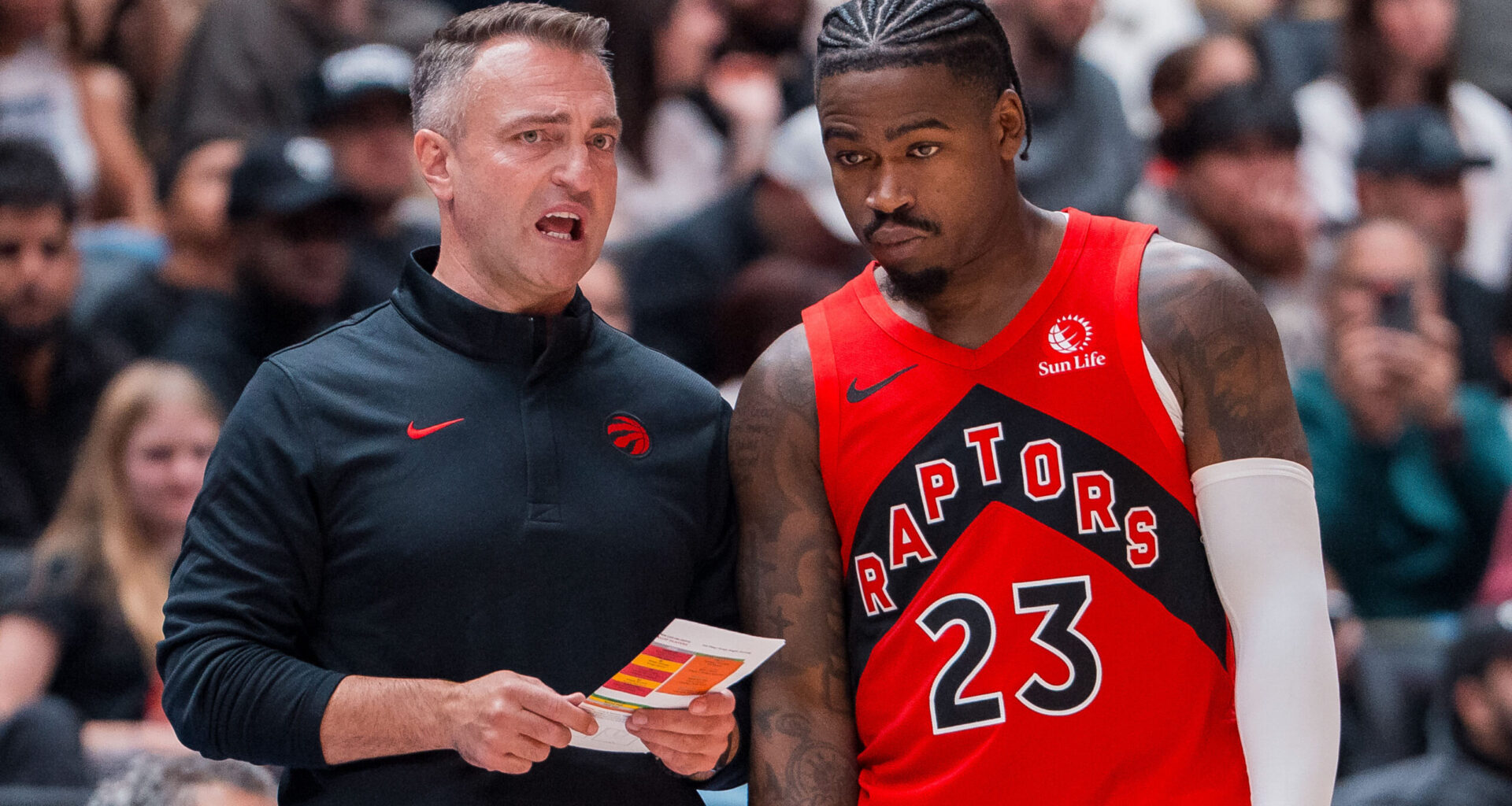 Raptors’ Shead draws 65th offensive foul call of the season