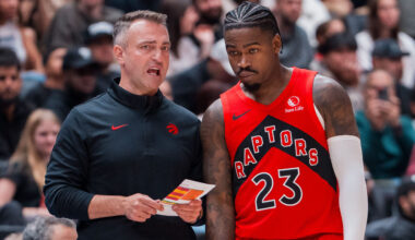 Raptors’ Shead draws 65th offensive foul call of the season