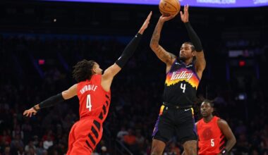 Phoenix Suns Portland Trail Blazers NBA