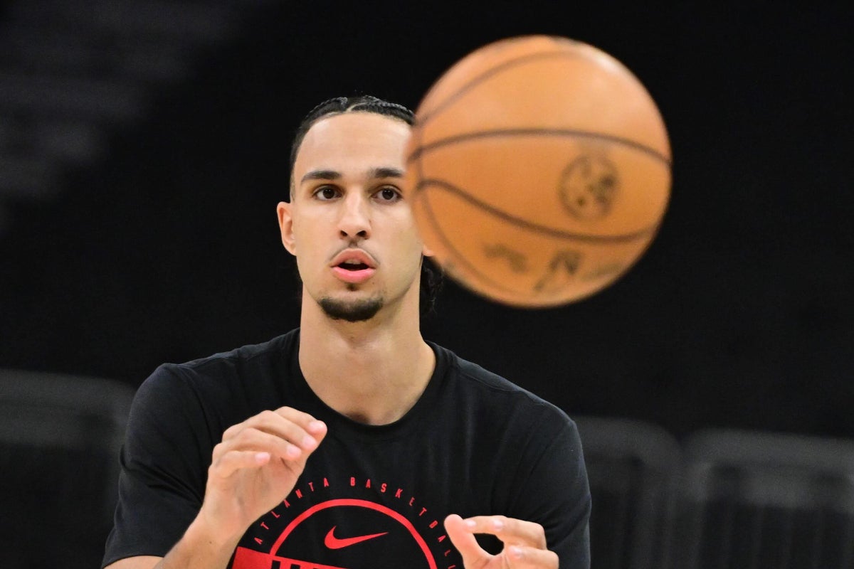 Zaccharie Risacher, top pick of 2024 NBA Draft, a healthy scratch in Hawks’ loss