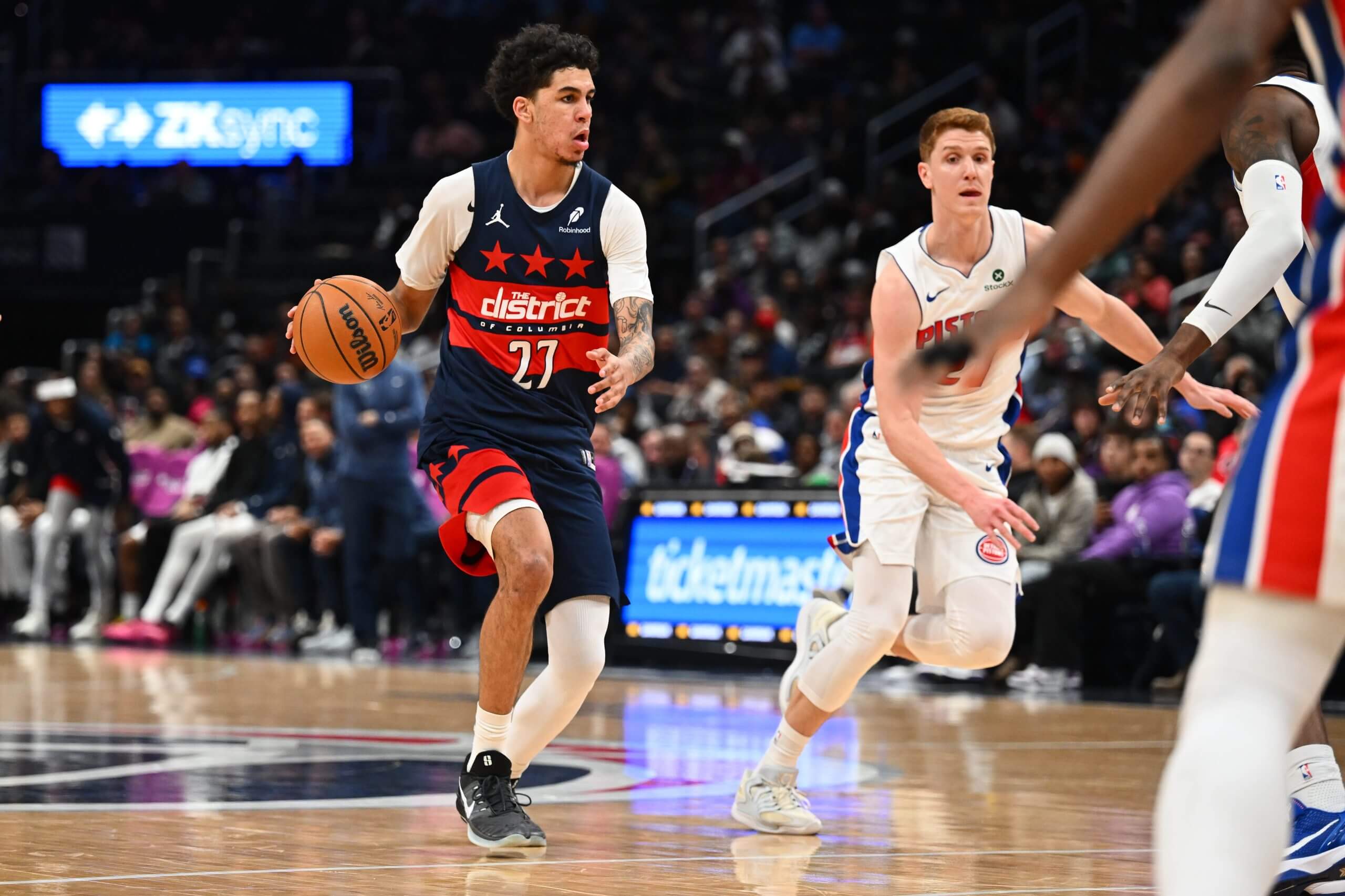 An array of fakes, dekes and hesitation dribbles makes Will Riley a difficult player to guard. 