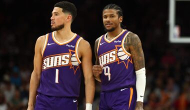 Phoenix Suns Golden State Warriors Suns Warriors play in Oklahoma City Thunder Jalen Green Dillon Brooks Devin Booker